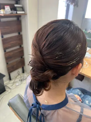 ロング ヘアアレンジ 山室 敬義のヘアスタイル