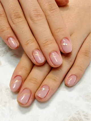 ネイル ネイルPetit Ribbonのネイルデザイン