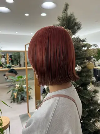 カラー 瀬長なおみ U too e'sのヘアスタイル