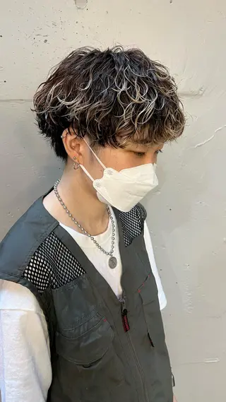 パーマ メンズ 🔥メンズ特化🔥 永瀬椋のヘアスタイル