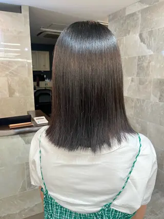 ミディアム 全レングスカット 特化🫧新井啓吾のヘアスタイル