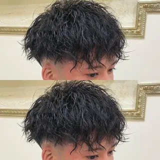 パーマ メンズ 年間2000名担当◎ パーマ職人/仲原佑樹のヘアスタイル