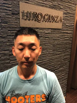 ショート HIRO GINZA BARBER SHOP 大阪所属・木村 りきのヘアスタイル