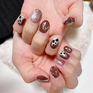 ネイル The Best Beauty受付担当のヘアスタイル