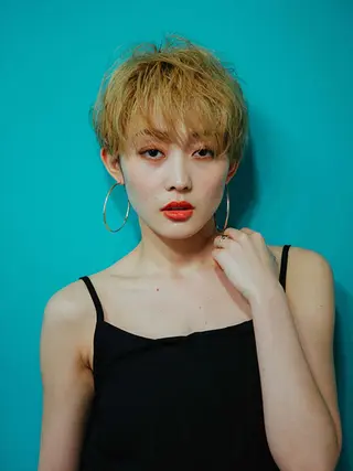 ショート 🌟髪質改善ケアカラ ー美髪縮毛矯正y🌟のヘアスタイル