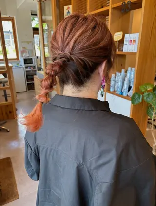 カラー mata-L23 かのんのヘアスタイル