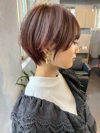 ショート 👑白髪ケア👑 ウメダナオヤのヘアスタイル