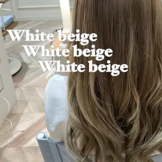 セミロング カラー 淡路上新庄/髪質改善 .艶カラー/野口春貴のヘアスタイル