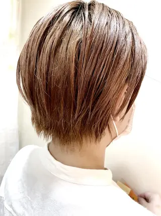 ショート カラー 🤍FUKUMURA 🤍のヘアスタイル