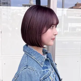 ショート カラー あ あのヘアスタイル