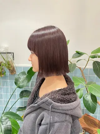 ショート カラー 🕊髪質改善 ストレート🕊まいのヘアスタイル