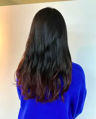 ロング カラー Aujuaソムリエ 🎨‎♡HARUのヘアスタイル