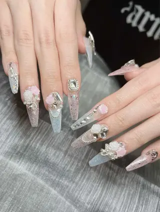ネイル Lee Nails チップ長さだし専門店のネイルデザイン