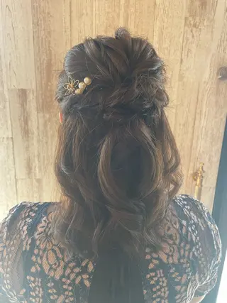 ヘアアレンジ 岡村 真子のヘアスタイル