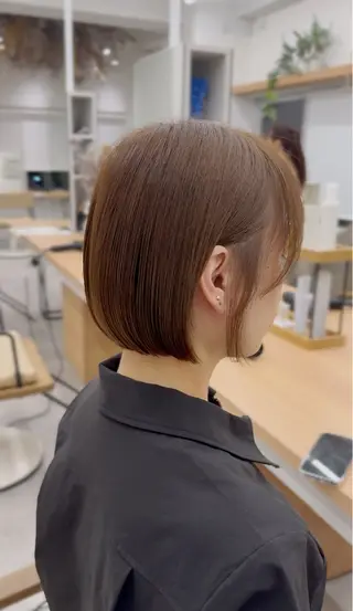 ショート MEGULI所属・新田 琴美/ 透明感/レイヤーのヘアスタイル