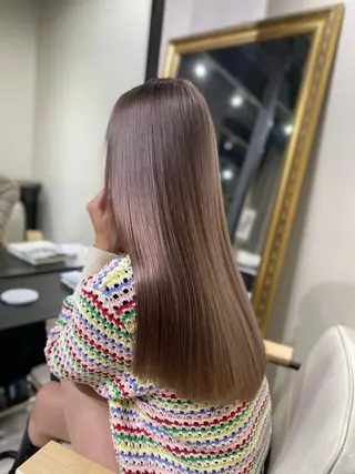 カラー ハイトーン✨艶髪💘 💘 AYANO💘のヘアスタイル