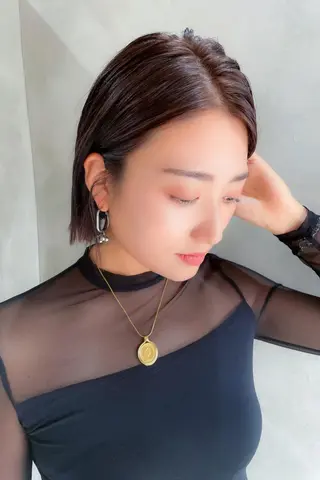 ミディアム ショート⭐️ボブ ✁遠藤奏海✃のヘアスタイル