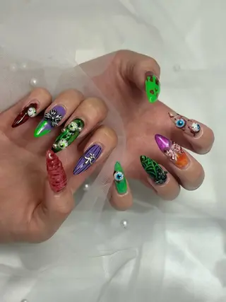 ネイル FlyingSeep 🐑kaho💟🌈のネイルデザイン