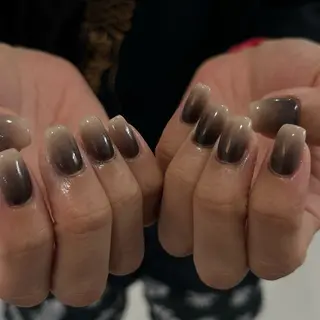 ネイル Ray. ちゅるん系ニュアンスのネイルデザイン