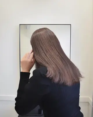 セミロング カラー メンズ特化 パーマ/オザワのヘアスタイル