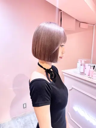カラー 上品うるツヤ韓国ヘア 🤍Hana/川崎のヘアスタイル