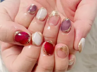 ネイル celica所属・松田 由真のネイルデザイン