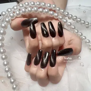 ネイル 💎CC・NaNa 韓国風ネイル🌙Cのネイルデザイン