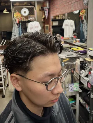 パーマ East Side Barber Shop所属・門岡 一沙のヘアスタイル