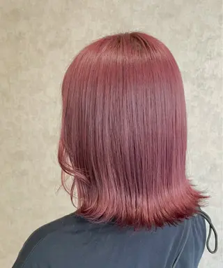 ミディアム カラー ハイトーン/髪質 改善特化　Kaitoのヘアスタイル