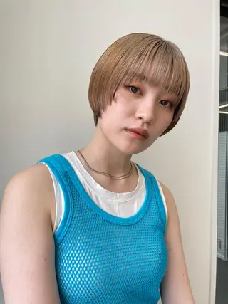 ショート カラー pole所属・【pole】 minaのヘアスタイル