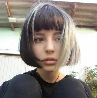 カラー 中野 こころのヘアスタイル