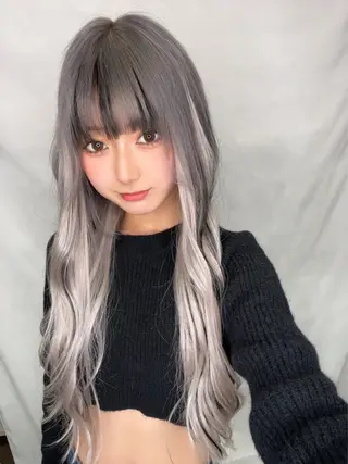 ロング SALOWIN水戸所属・SALWIN ゆうのヘアスタイル