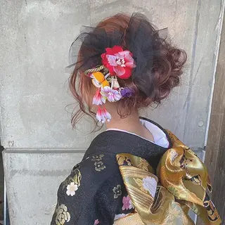 ヘアアレンジ ｱｵﾇﾏﾐﾕ☁️ /ボブ/ハイトーン/のヘアスタイル