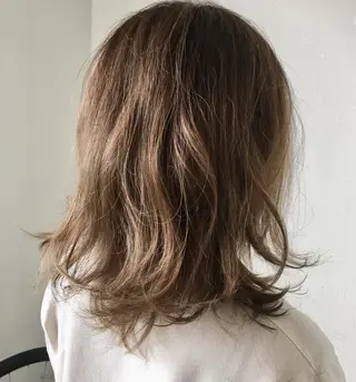 ミディアム カラー シェアサロンR所属・川合 勇気のヘアスタイル