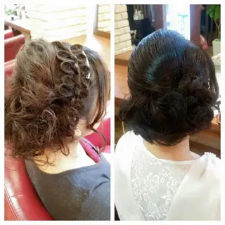 ヘアアレンジ 💎✨艶髪美髪✨💎 Alushe心斎橋店のヘアスタイル