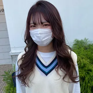 ミディアム ému エミュ　hair &spa所属・近藤 みゅうまのヘアスタイル