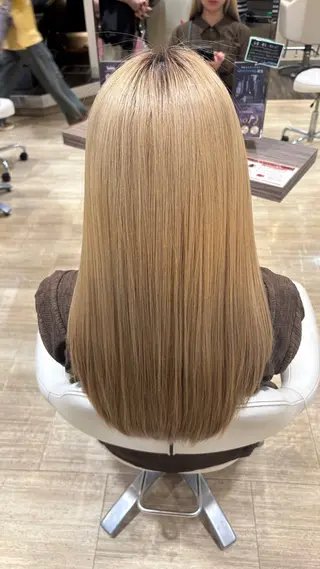 ロング 鈴木 心花のヘアスタイル