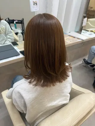ミディアム りん/ハイトーン💖 🌈髪質改善✨️浜松のヘアスタイル
