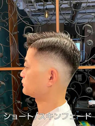 メンズ 早稲田/メンズ専門 /フェード/葛西裕季のヘアスタイル