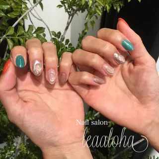 ネイル leaaloha byBROWN HAIR所属・レアアロハ宇都宮 /ネイル.メンズ脱毛のネイルデザイン