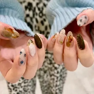 ネイル パラジェル認定サロン N°nail 立川のネイルデザイン