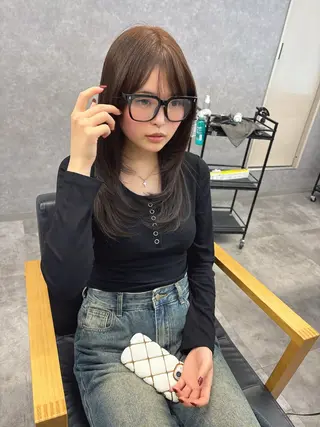 セミロング 𝑲𝒊𝒏𝒈 𝑴𝒂𝒚𝒖🌺のヘアスタイル