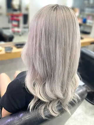 セミロング 💭高品質、最上級 シールエクステ💭のヘアスタイル