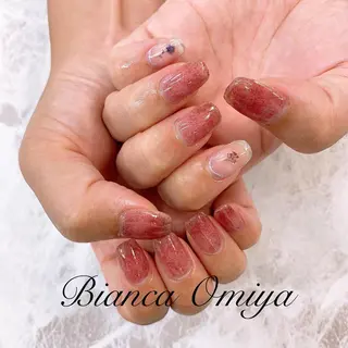 ネイル ネイルサロンビアンカ 大宮店長 モリサワのネイルデザイン