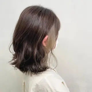 ミディアム カラー ブリーチカラー 🩵MIZUKIのヘアスタイル