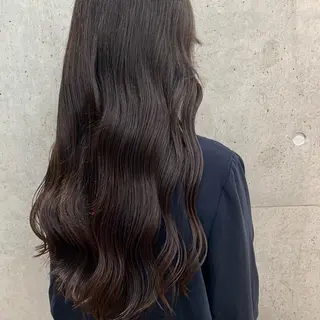 ロング カラー 韓国ヘア 🦋KIRA🦋のヘアスタイル