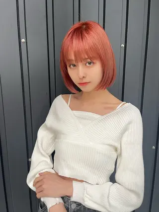 ショート カラー 浦和Lond 山本賢人のヘアスタイル