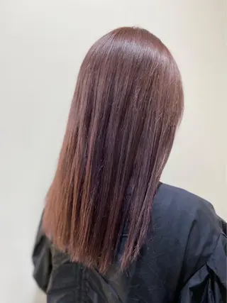 セミロング カラー ピンクカラー/ mana🎀のヘアスタイル