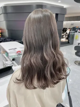 ロング 💍大人デザイン /ハイトーン♡リクトのヘアスタイル