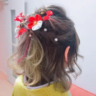 ヘアアレンジ 樋笠 知佳のヘアスタイル